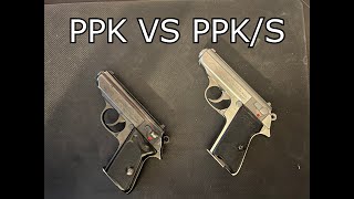 The Differences Between the Walther PPK and PPK/S