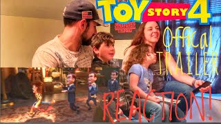 TOY STORY 4 - OFFICIAL TRAILER - REACTION!