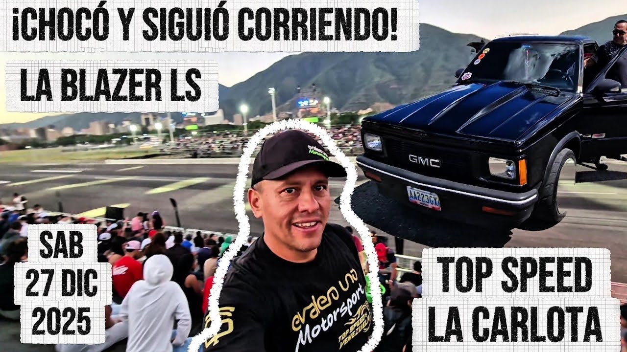 Top Speed La Carlota 2025  Parte 1 Sabado Piques Drag de Venezuela Blazer Merida Cat 15 14 13 12 seg