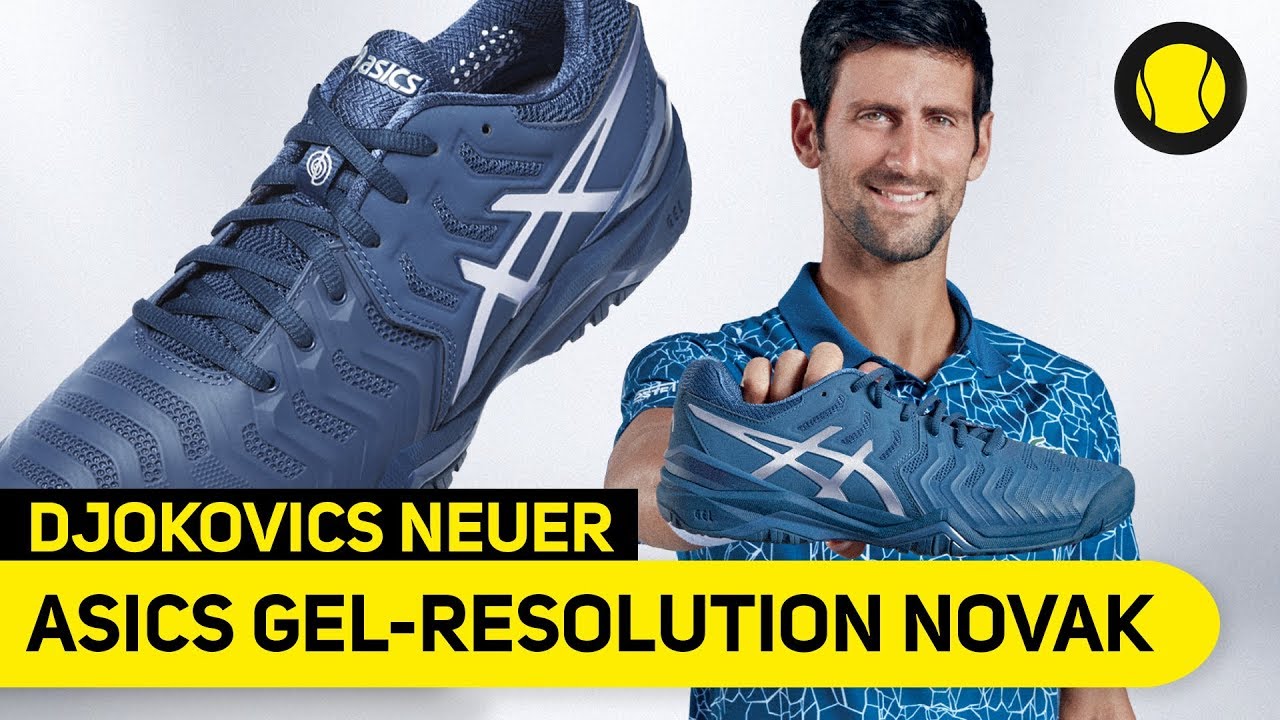 asics gel resolution 7 novak djokovic