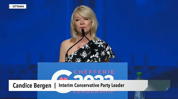 Conservative Leadership: Candice Bergen delivers f...