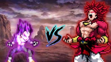 Vegeta Ultra Ego VS Broly SSJ4 LB in Jump Force Mugen 🔥