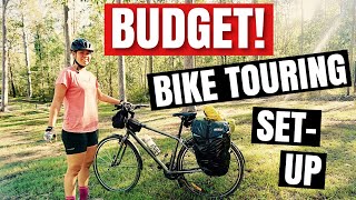 Cycle Touring On a Budget!  A Cheap Bike Touring Gear Setup