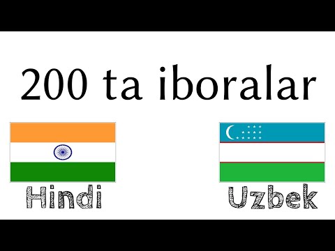 Video: Hind Tilini Qanday O'rganish Kerak