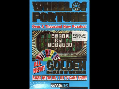 DOS Wheel of Fortune Golden Edition 3rd Run Game #2