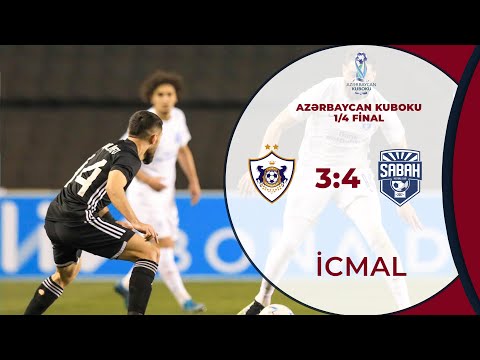 Qarabağ 3:4 Sabah | Azərbaycan kuboku, 1/4 final | İCMAL