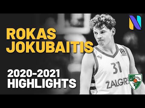 Rokas Jokubaitis Žalgiris Kaunas 2020-2021 Highlights | Lithuanian Basketball League