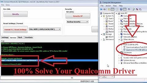 How To Solve Qualcomm USB Driver Not Detected on Infinity Cm2 Dongol