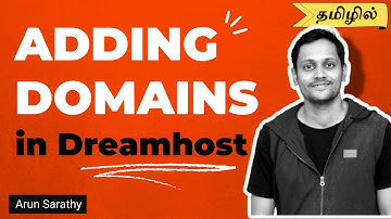 How to Add Google Domains in DreamHost (Tamil)