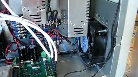 My first attempt building a AC Servo controller the "home shop machinist" way.