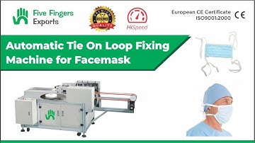 Automatic Tie Ear Loop Welding Machine Manufacturers in India | Five Fingers Exports