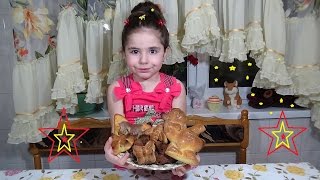 Пирожные из МАНКИ Очень вкусный рецепт. Готовим с мамой Пирожные из МАНКИ Очень вкусный рецепт. Готовим с мамой