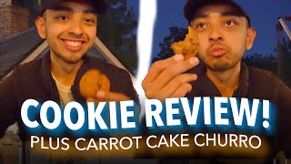 Disneyland Chocolate Chip Cookie REVIEW + BONUS Carrot Cake Churro Review!