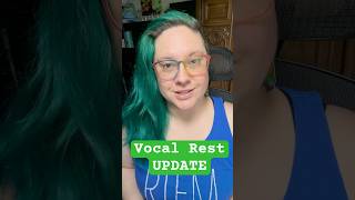 Vocal Rest Update:  April 14   #VocalRest #dysphonia #DisabilityAwareness