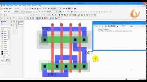 Design layout CMOS For O3AI