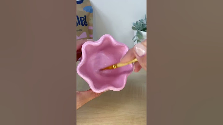 Try Making This: Floral Trinket Dish Made with Air Dry Clay🌸