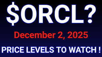 ORCL Stock (Oracle Corporation) ORCL Stock Technical Analysis | December 2, 2025 
