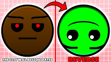 CUSTOM Geometry Dash Difficulty Faces But Everyone Is REVERSE (Version 5.1)