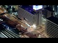 横浜ランドマークタワーの展望台SKY GARDENから撮影したミニチュア風動画