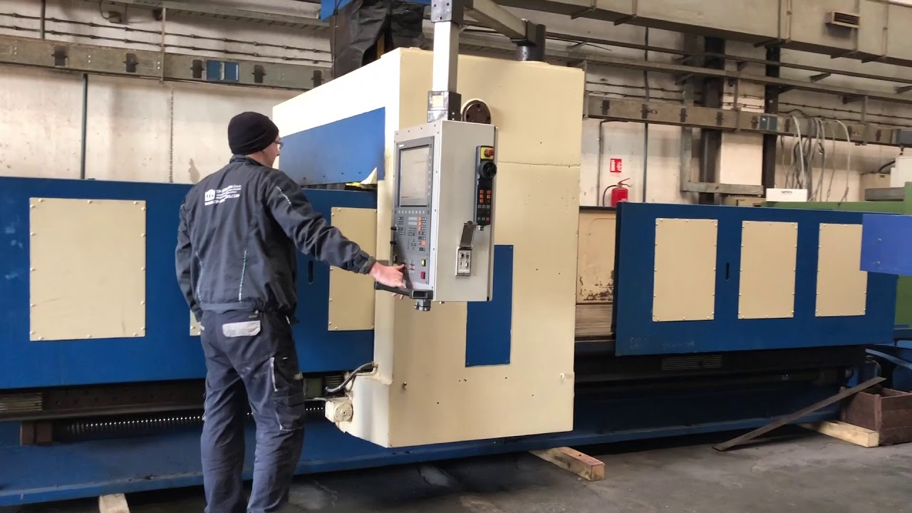 CNC portal milling Jobs Rotomec Multinorma 4000 (SOLD) YouTube