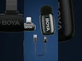 BOYA Mini 16 For IPhone IOS Wireless Microphone #shorts #boyamic