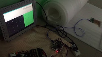 Test video for touch foil with Android device
