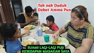 Semalaman Tak Jumpa Saat Makan Matheven Hanya Mau Makan Kalau Appa Yang Suap