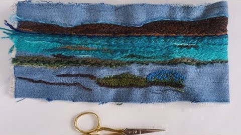 Fabric Snippet Roll for Bowl Making Ep 5 | How to Get Started on Stitching Land