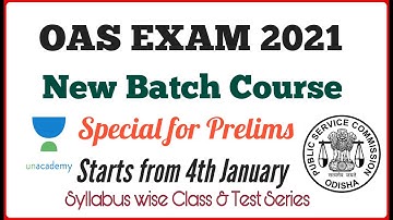 OAS Prelims 2021 New Batch Course II By Banking with Rajat