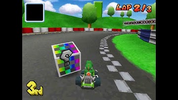 Mario Kart DS | Figure-8 Circuit | High Resolution 3D Rendering
