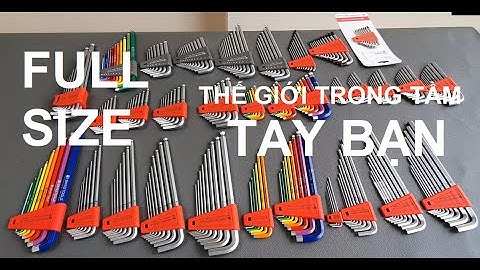 CÁCH PHÂN BIỆT BỘ LỤC GIÁC - BỘ SAO của PB SWISS TOOLS. PB Swiss Tools Innovation Hex Keys (EN)