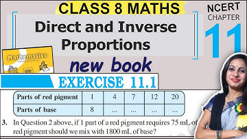 Ex - 11.1 Question 3 | Class 8 Maths | Direct & Inverse Proportions | 8th Class Maths NCERT New Book