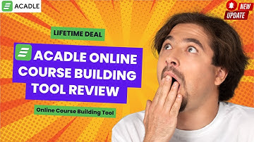 Acadle Review - Demo & Tutorial || Best Online Course Building Tool || Acadle Appsumo Lifetime Deal