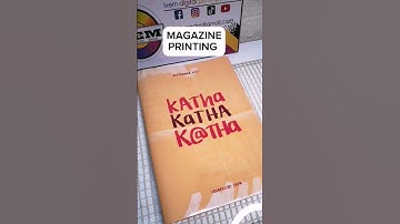 MAGAZINE PRINTING / A4 Contact us on Facebook IVEM DIGITAL PRINTING SERVICES for inquiries #shorts