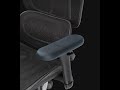 ADAPWORK S7 Mesh Senior ErgoChair. Armrest features.
