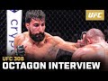 Farid Basharat Octagon Interview UFC 308 Farid Basharat Octagon Interview UFC 308