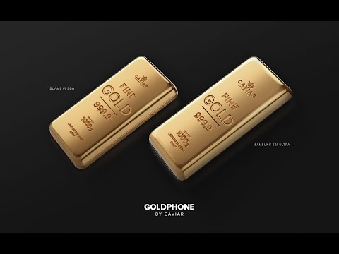 Caviar Creates the Goldphone: a Bar of Gold with Smartphone Features