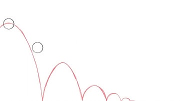 ball bounce timelapse