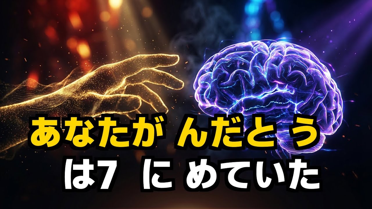 あなたの選択は幻想？脳は7秒前に決めていた #教養ドキュ #脳科学の真実