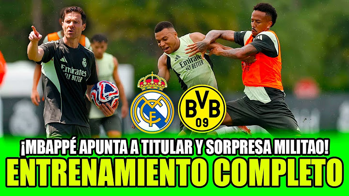 ENTRENAMIENTO COMPLETO HOY del NUEVO REAL MADRID con XABI ALONSO | MBAPPÉ TITULAR y SORPRESA MILITAO