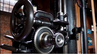 Iowa Marine Engine and Launch Works | Belt-Driven Machine Shop