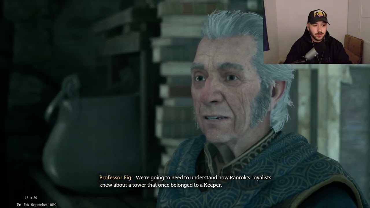 Joey plays Hogwarts Legacy Part 3 (Twitch VOD)