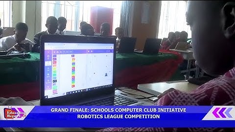 GRAND FINALE - SCHOOLS COMPUTER CLUB INITIATIVE ROBOTICS LEAGUE COMPETITION, www.scci.org.ng