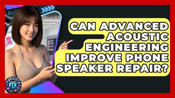 Can Advanced Acoustic Engineering Improve Phone Speaker Repair? - Phone Fix and Features