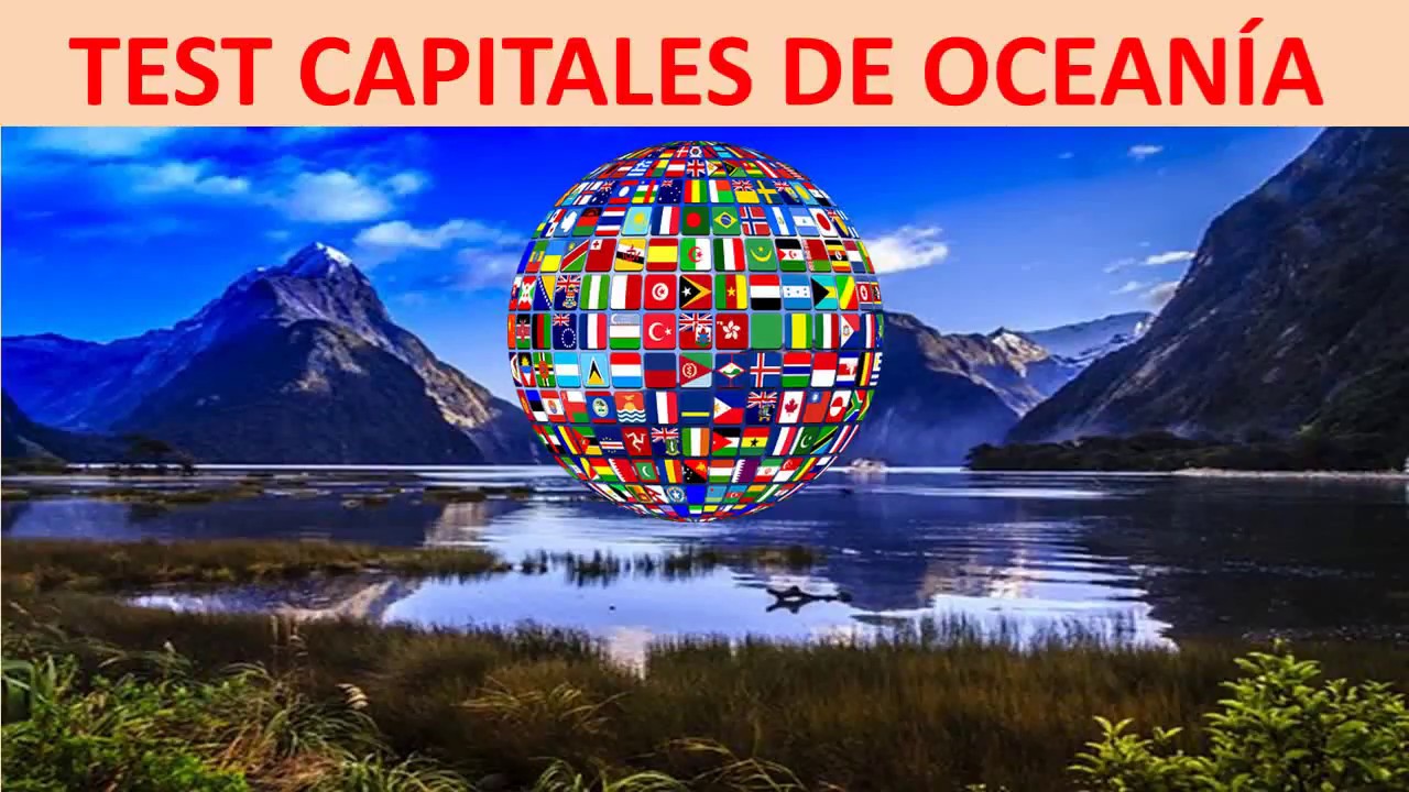 países y capitales de Oceanía test - YouTube