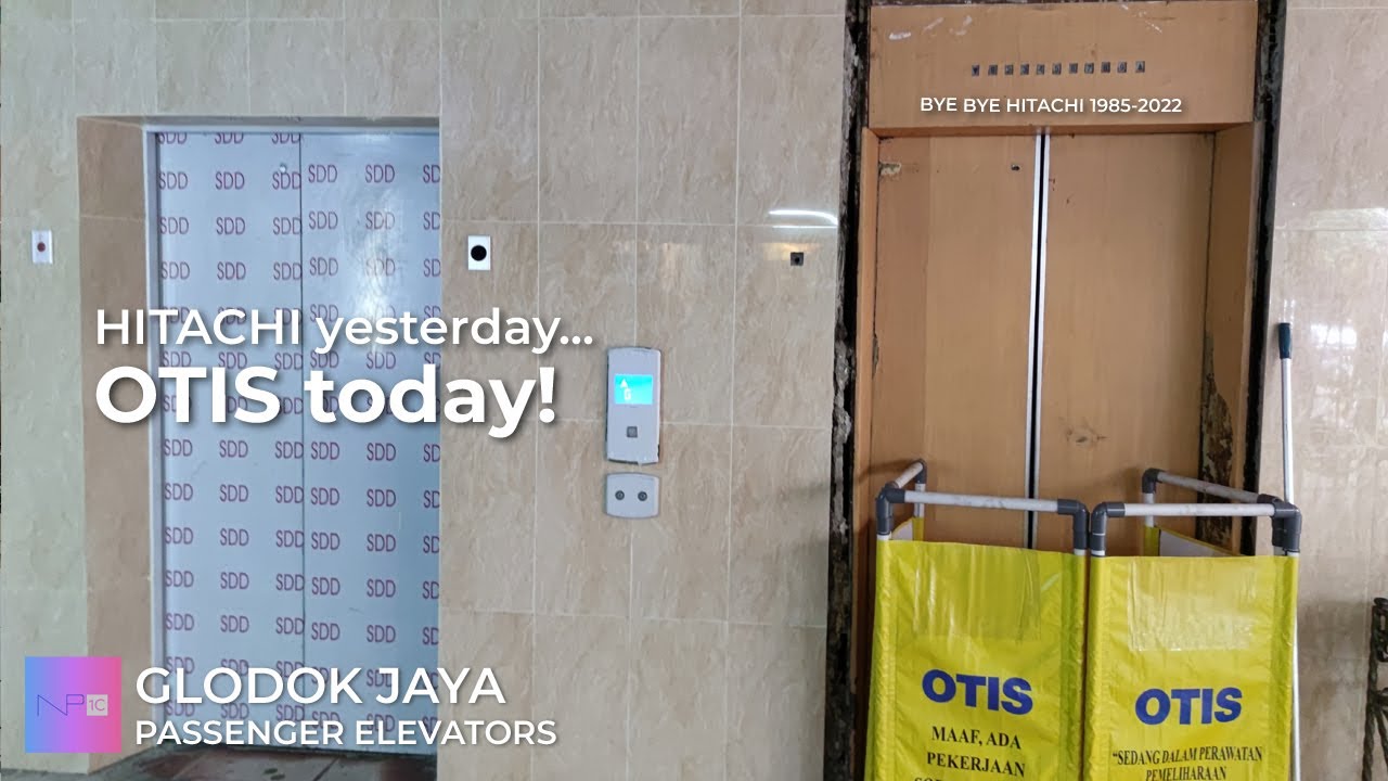 HITACHI yesterday, OTIS today... - Glodok Jaya, Jakarta
