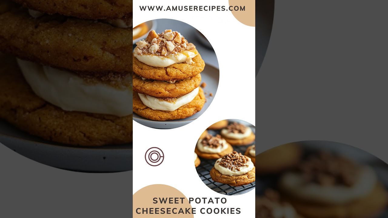 Sweet Potato Cheesecake Cookies: A Decadent Fusion of Flavors