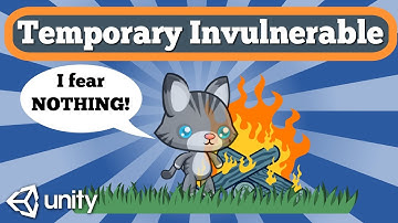Unity 2D Tutorial About How To Make Temporary Invulnerability Feature For Game Character.