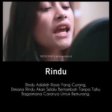 Hanya Rindu status wa