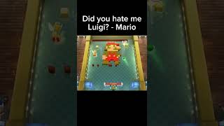 Why You Did This To Mario's Picture  #mario #nintendo #nintendoswitch